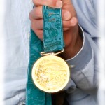Gold Medal closeup
